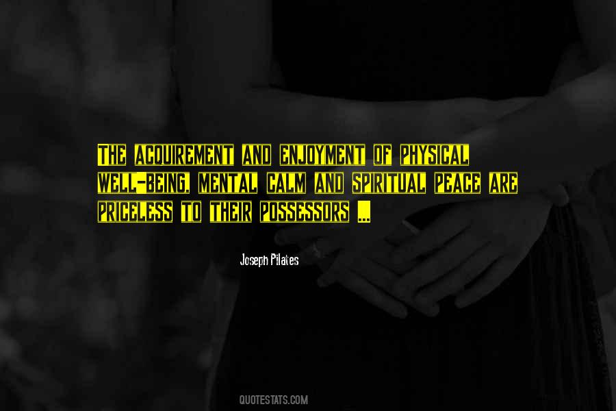 Joseph Pilates Quotes #1559264