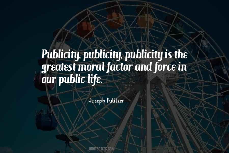 Joseph Pulitzer Quotes #1258412