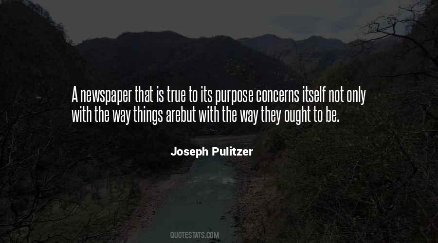 Joseph Pulitzer Quotes #298034