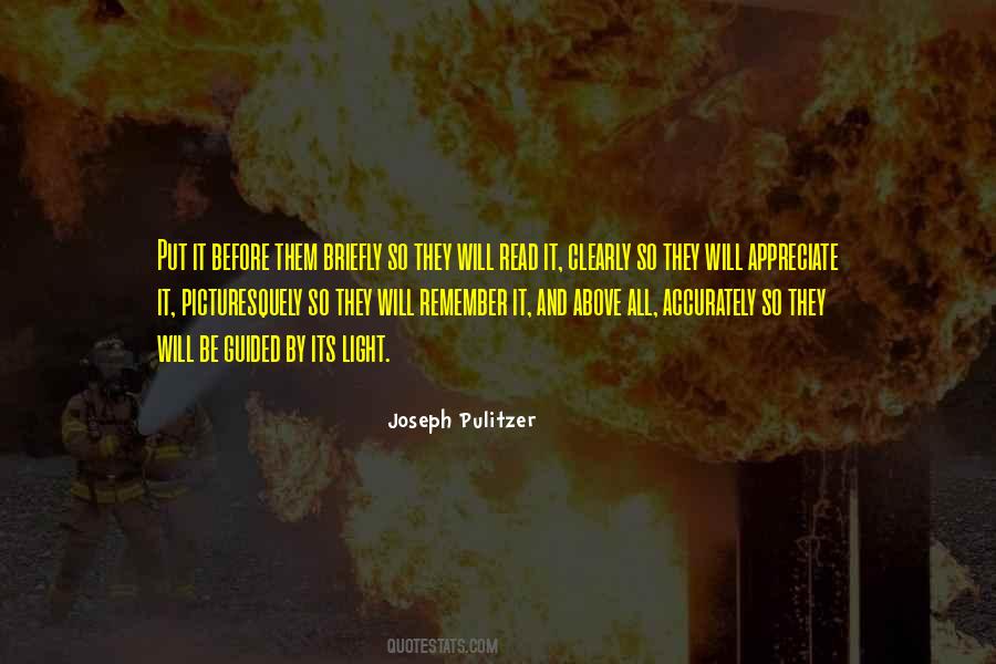 Joseph Pulitzer Quotes #834635