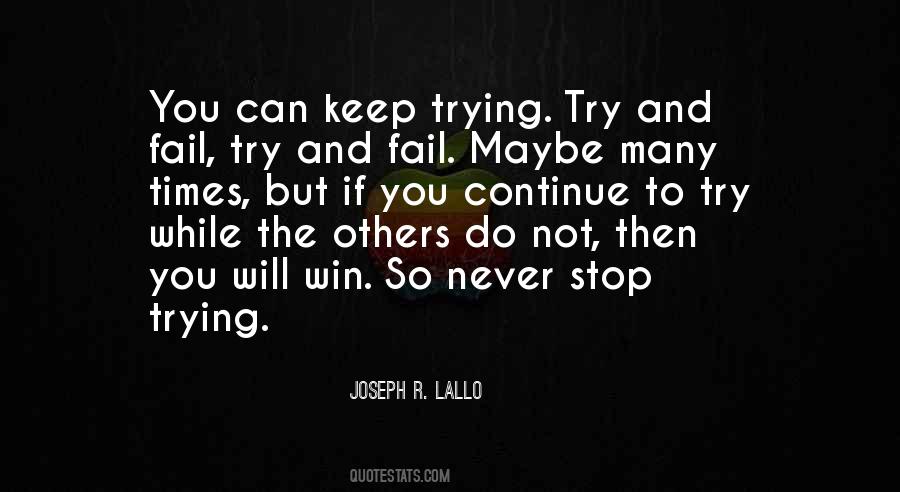Joseph R. Lallo Quotes #1672417