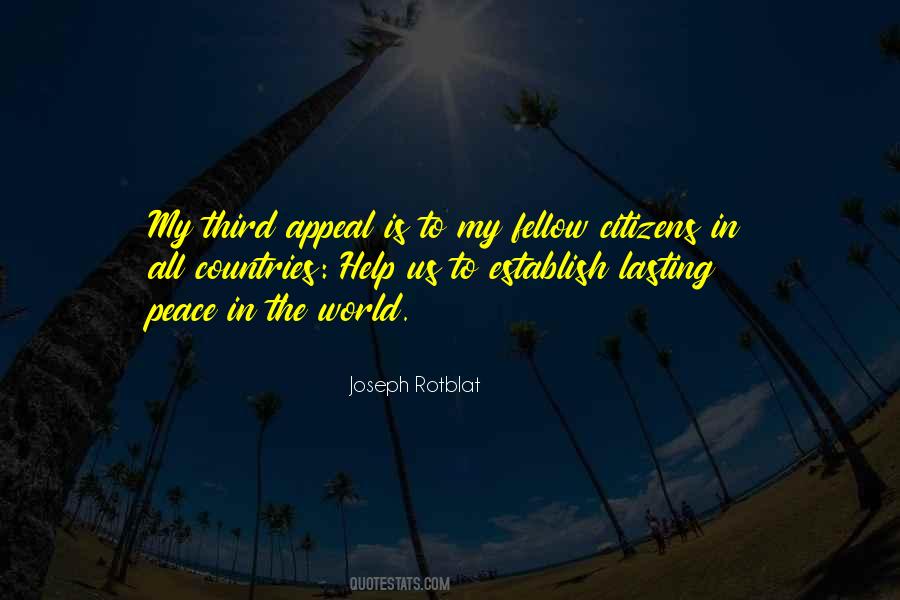 Joseph Rotblat Quotes #429942