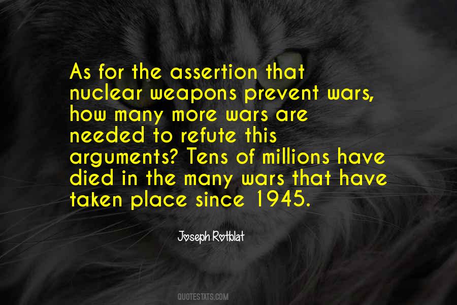 Joseph Rotblat Quotes #76968