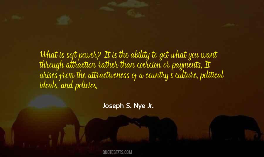 Joseph S. Nye Jr. Quotes #426881