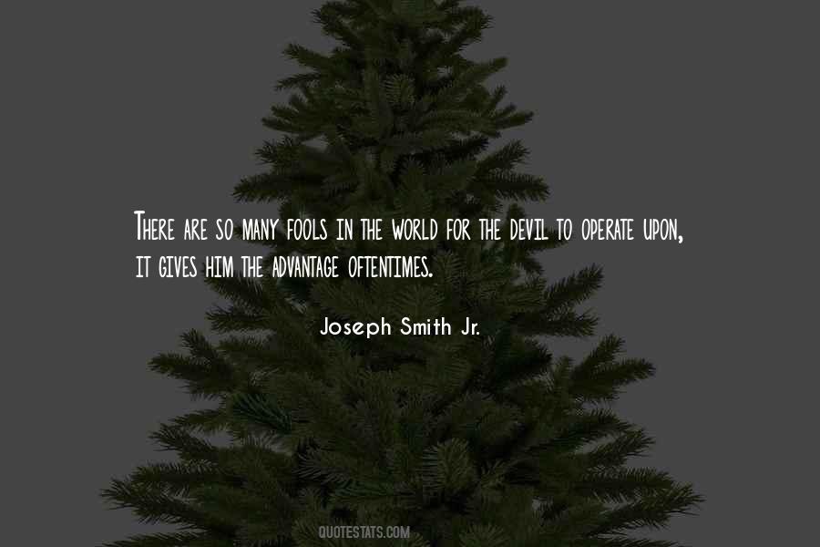 Joseph Smith Jr. Quotes #1382204