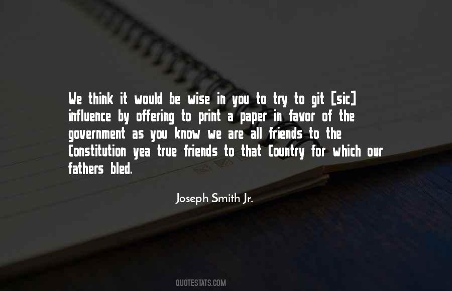 Joseph Smith Jr. Quotes #888352