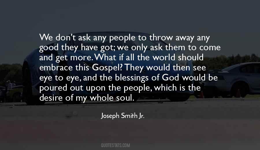Joseph Smith Jr. Quotes #98050