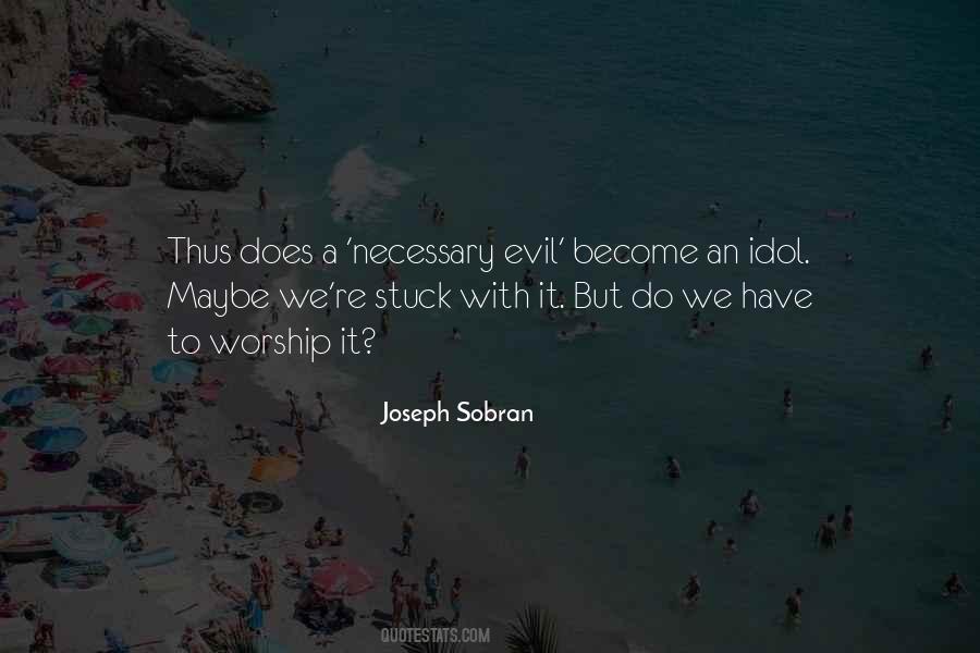 Joseph Sobran Quotes #376781