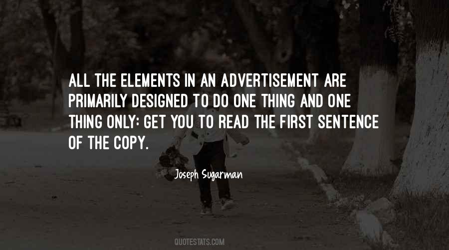 Joseph Sugarman Quotes #234250