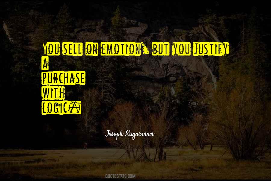 Joseph Sugarman Quotes #807099