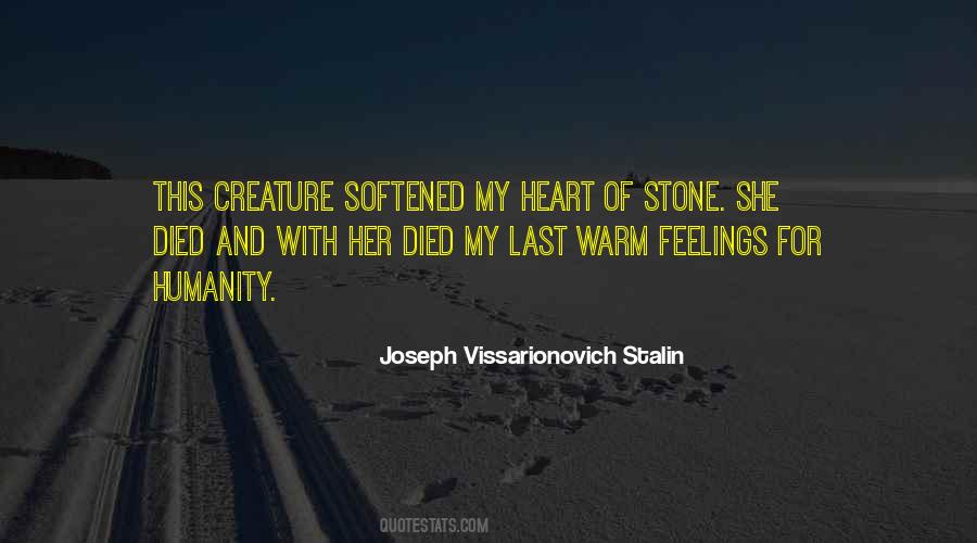 Joseph Vissarionovich Stalin Quotes #1763088