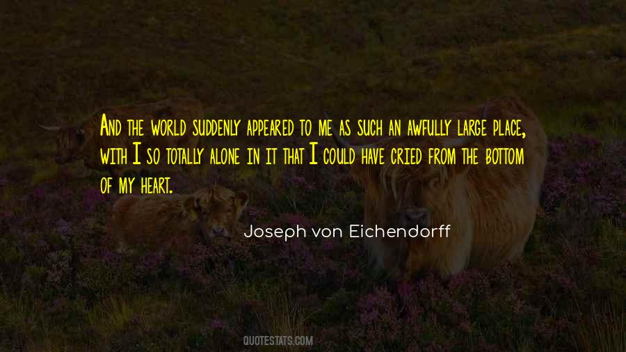 Joseph Von Eichendorff Quotes #27894