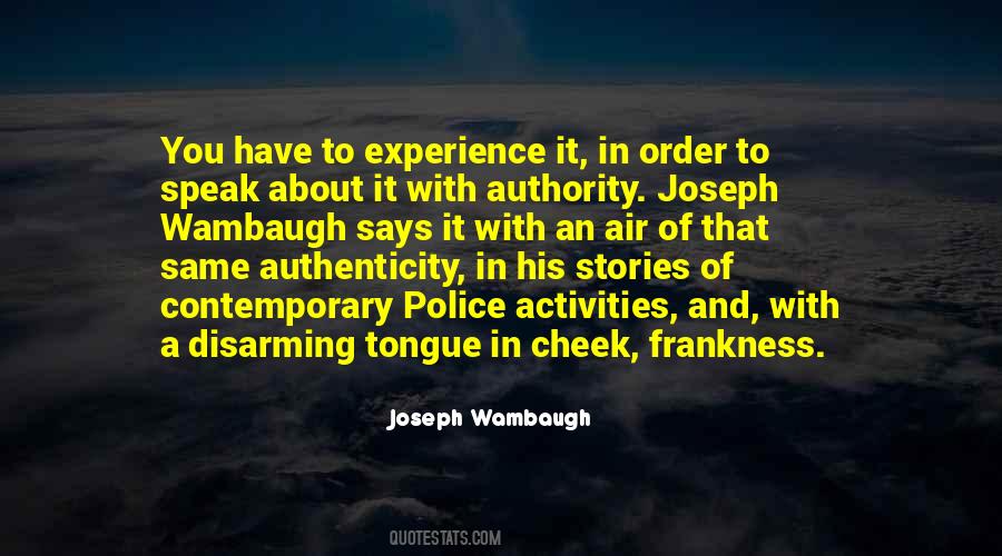 Joseph Wambaugh Quotes #1415251