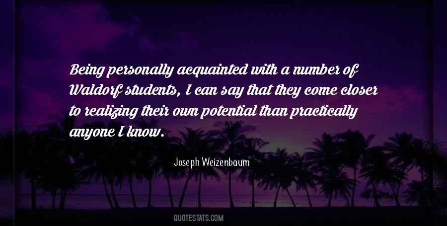 Joseph Weizenbaum Quotes #1576831