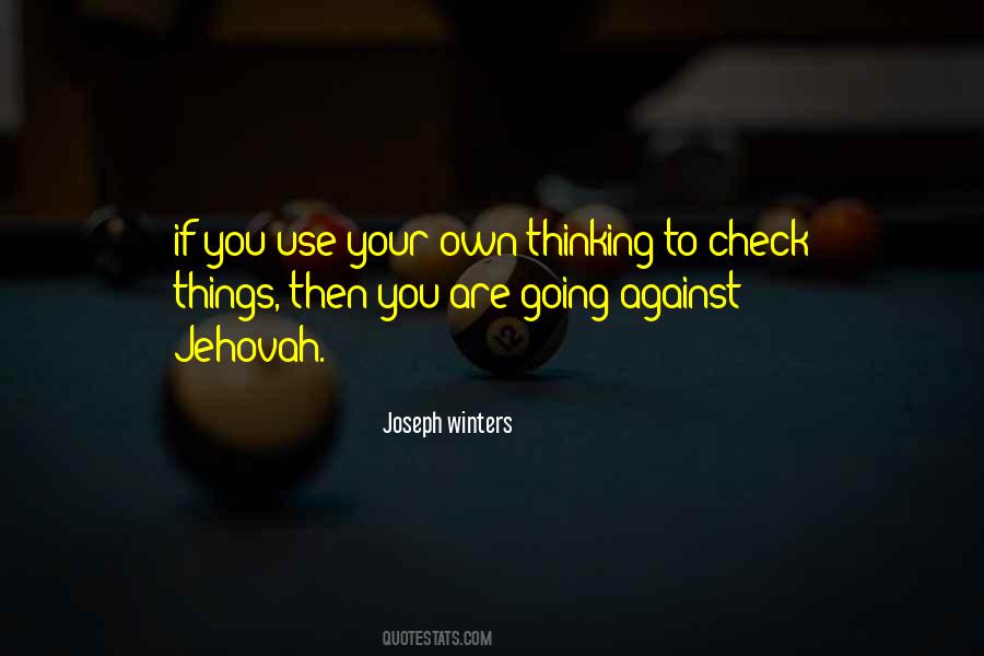 Joseph Winters Quotes #1159744 Joseph Winters Quotes #1159744