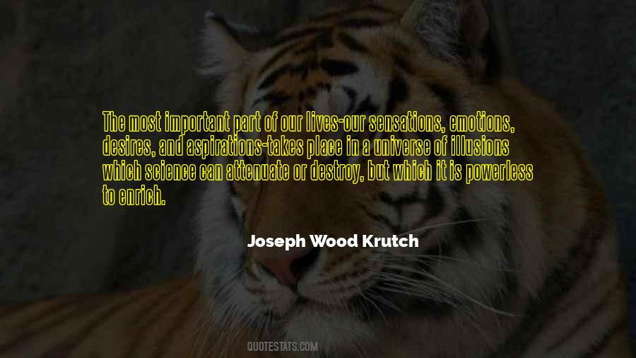 Joseph Wood Krutch Quotes #1003546