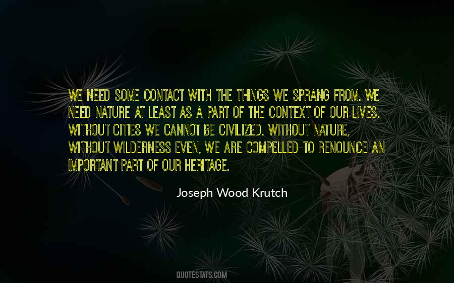 Joseph Wood Krutch Quotes #1742074
