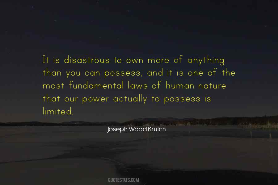 Joseph Wood Krutch Quotes #369012