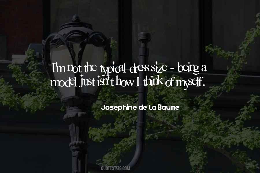 Josephine De La Baume Quotes #391456