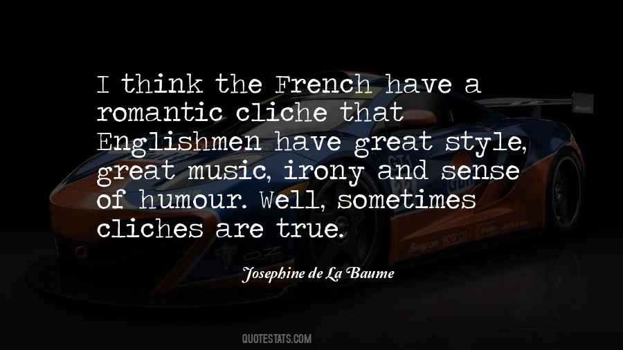 Josephine De La Baume Quotes #566526