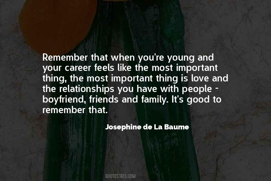 Josephine De La Baume Quotes #958786