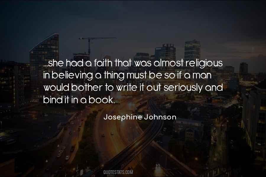 Josephine Johnson Quotes #1834313