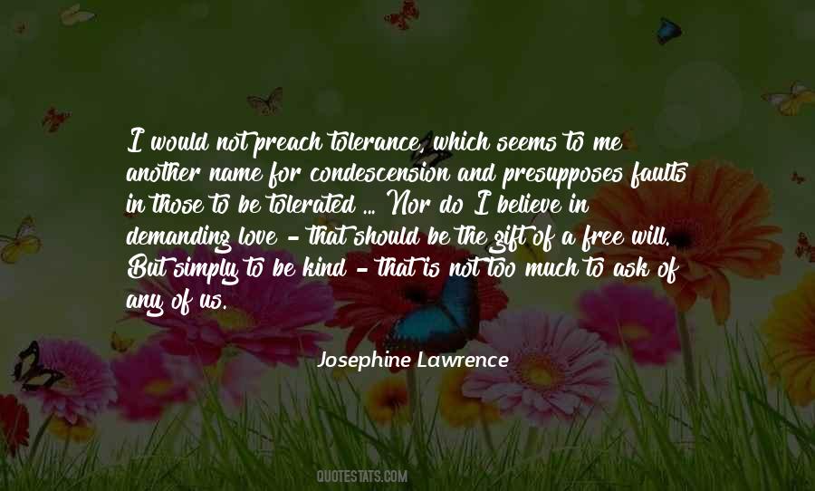 Josephine Lawrence Quotes #1858916