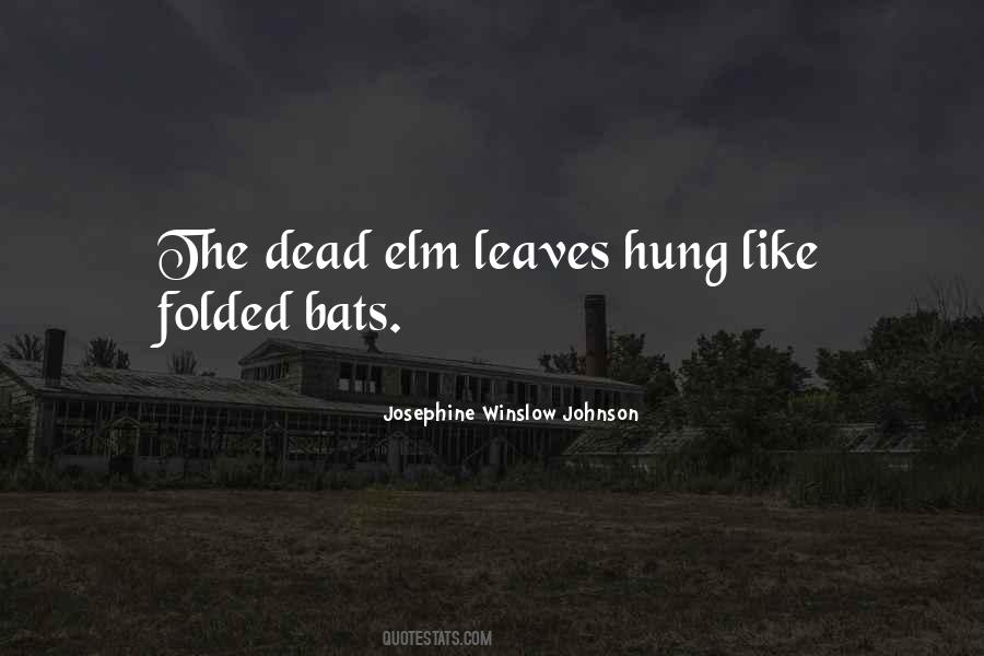 Josephine Winslow Johnson Quotes #1141889