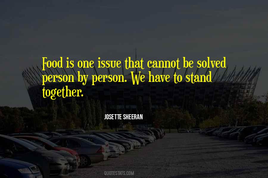 Josette Sheeran Quotes #1694220