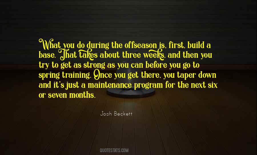 Josh Beckett Quotes #238189