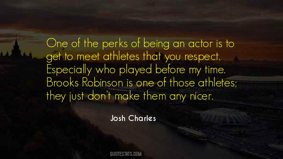 Josh Charles Quotes #248016