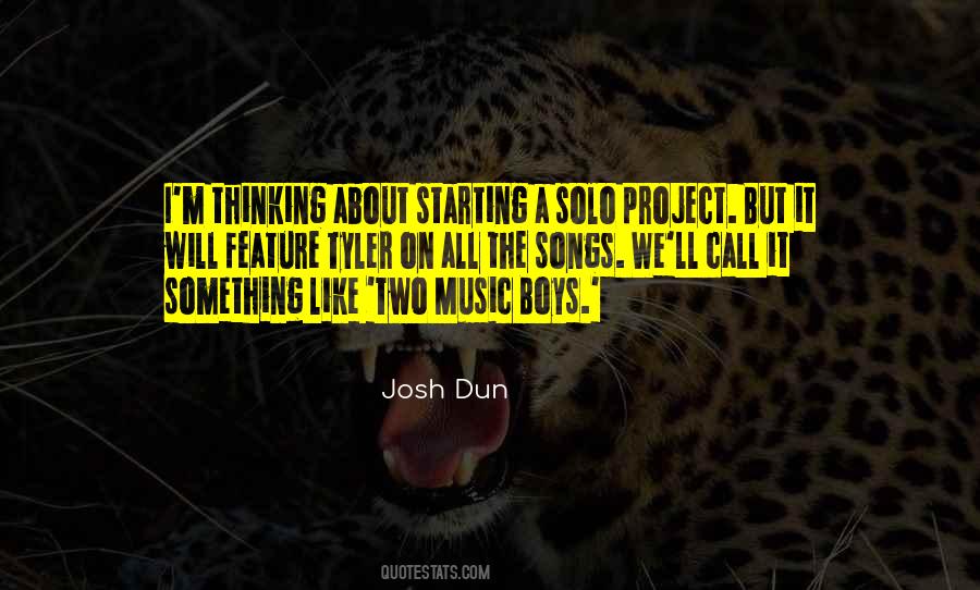 Josh Dun Quotes #1547401