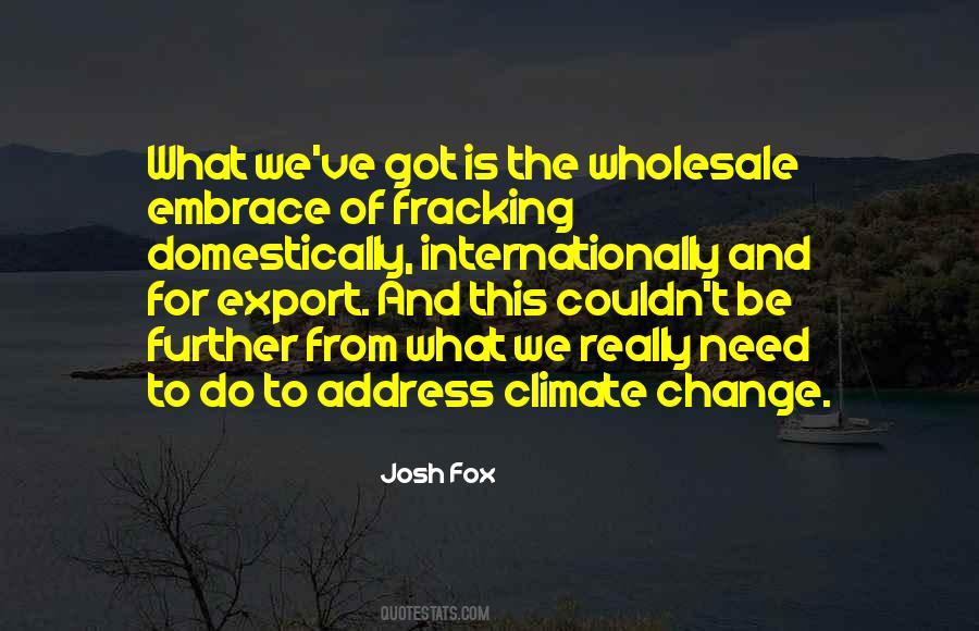 Josh Fox Quotes #1655396