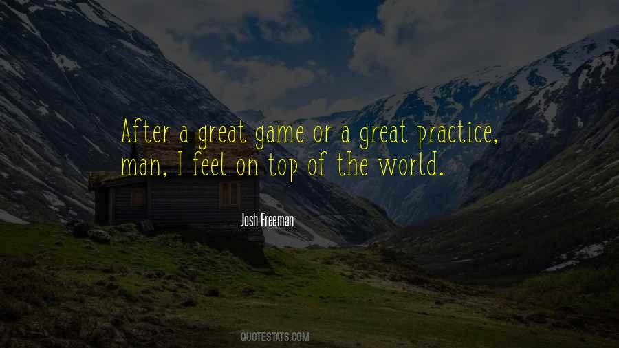 Josh Freeman Quotes #1194915 Josh Freeman Quotes #1194915