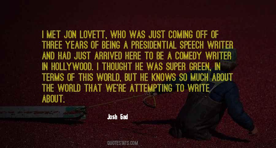 Josh Gad Quotes #971464