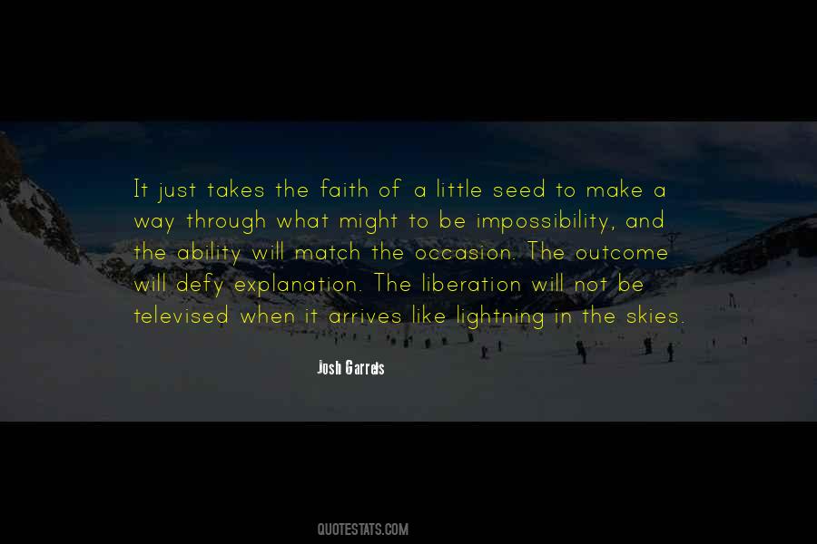 Josh Garrels Quotes #1302679
