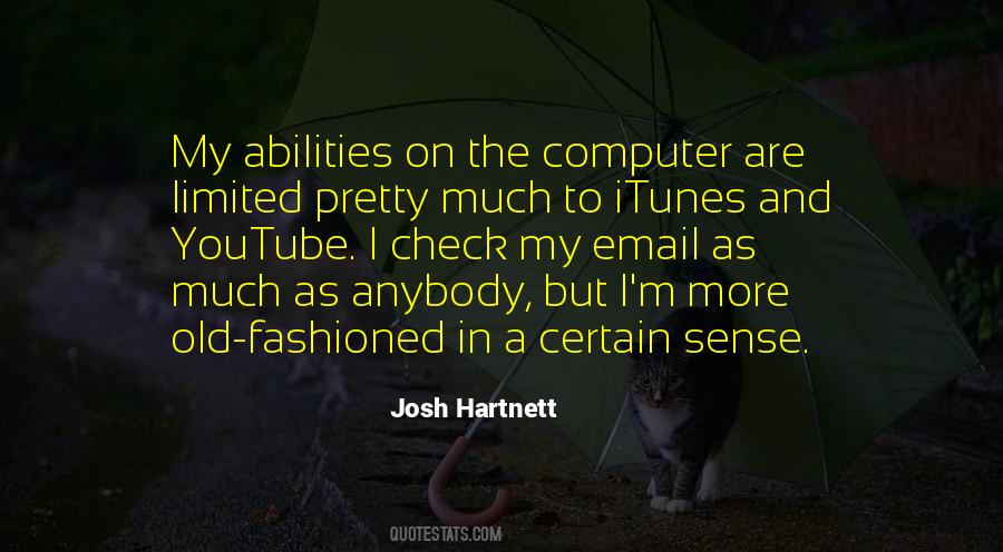 Josh Hartnett Quotes #623540