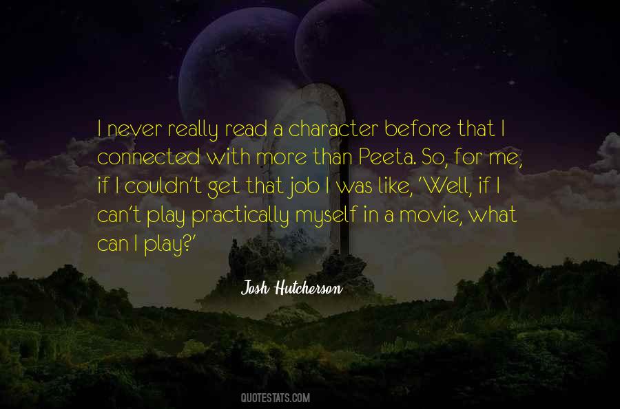 Josh Hutcherson Quotes #1102401