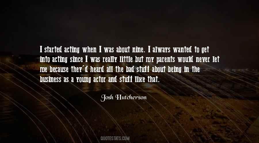 Josh Hutcherson Quotes #1647932