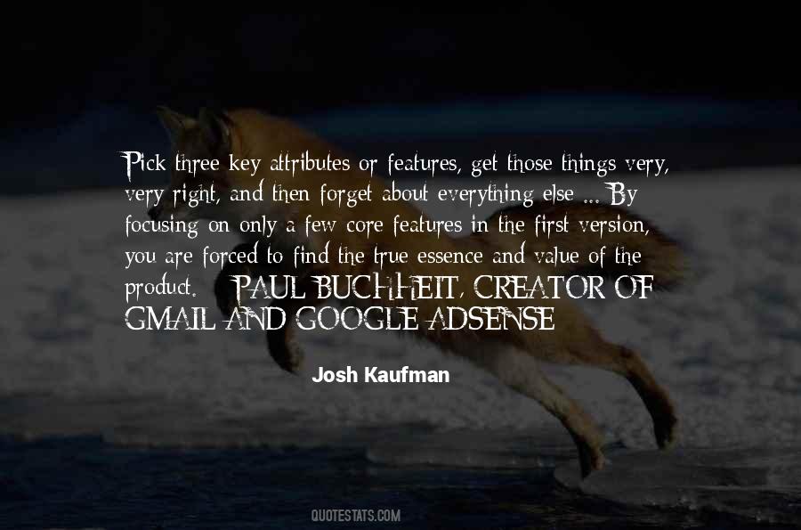 Josh Kaufman Quotes #723973