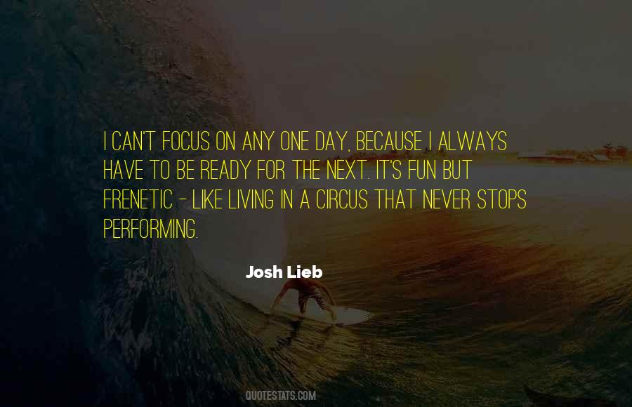 Josh Lieb Quotes #1543454