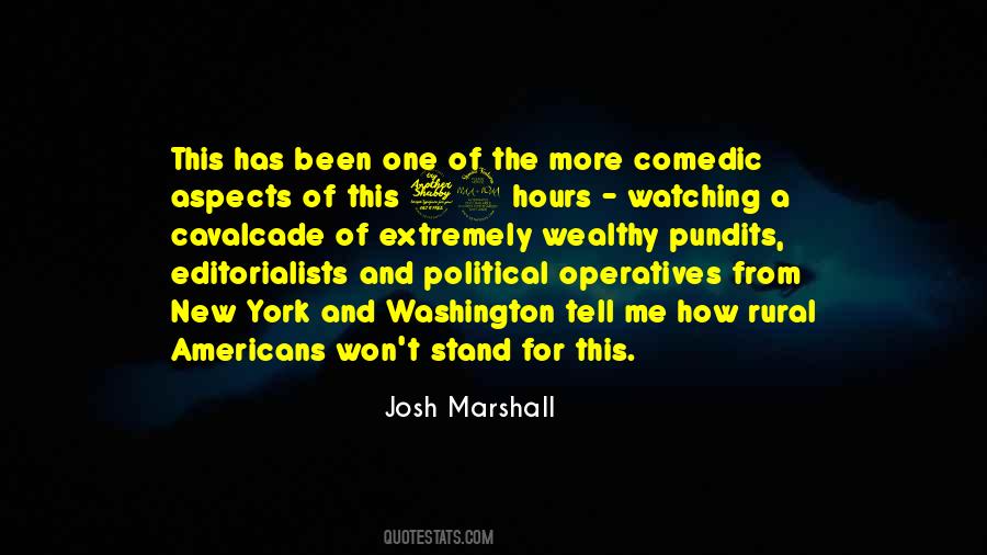 Josh Marshall Quotes #1388322