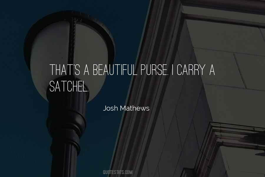 Josh Mathews Quotes #896836