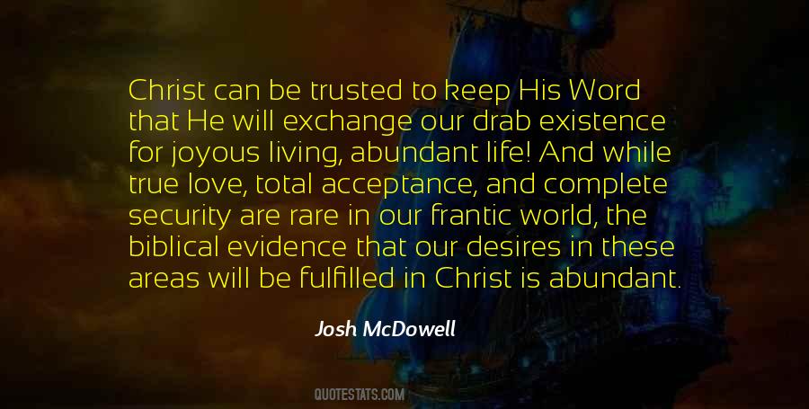 Josh McDowell Quotes #1620126