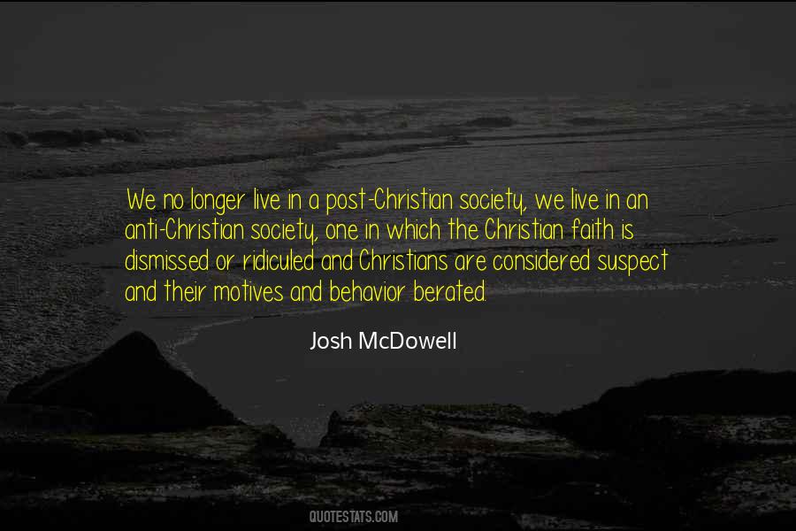 Josh McDowell Quotes #514200
