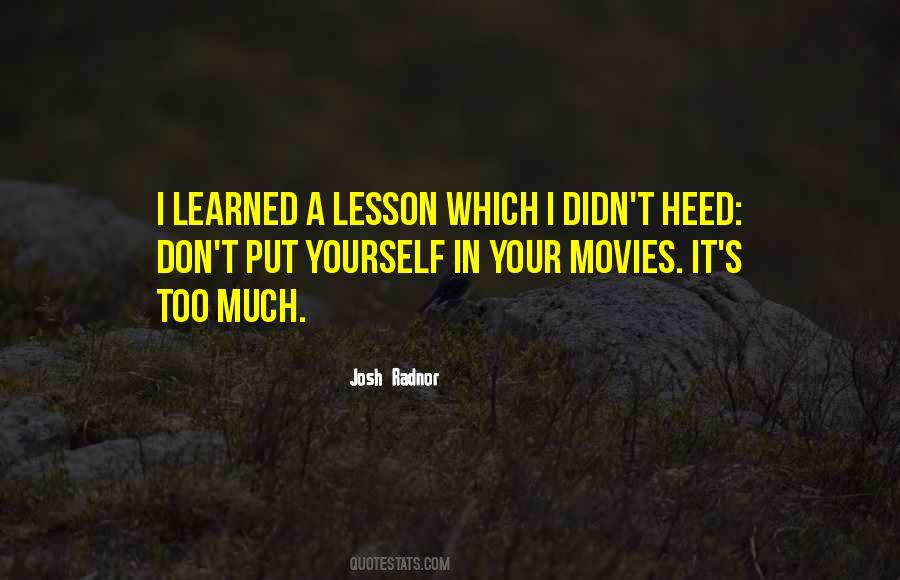 Josh Radnor Quotes #650011