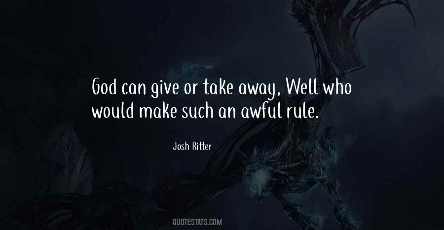 Josh Ritter Quotes #935544