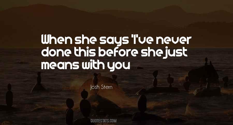 Josh Stern Quotes #877220