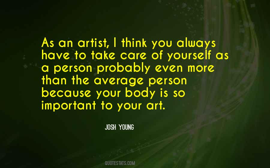 Josh Young Quotes #389117