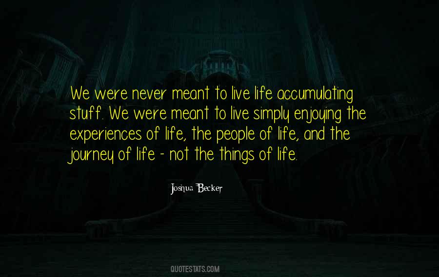 Joshua Becker Quotes #1340409